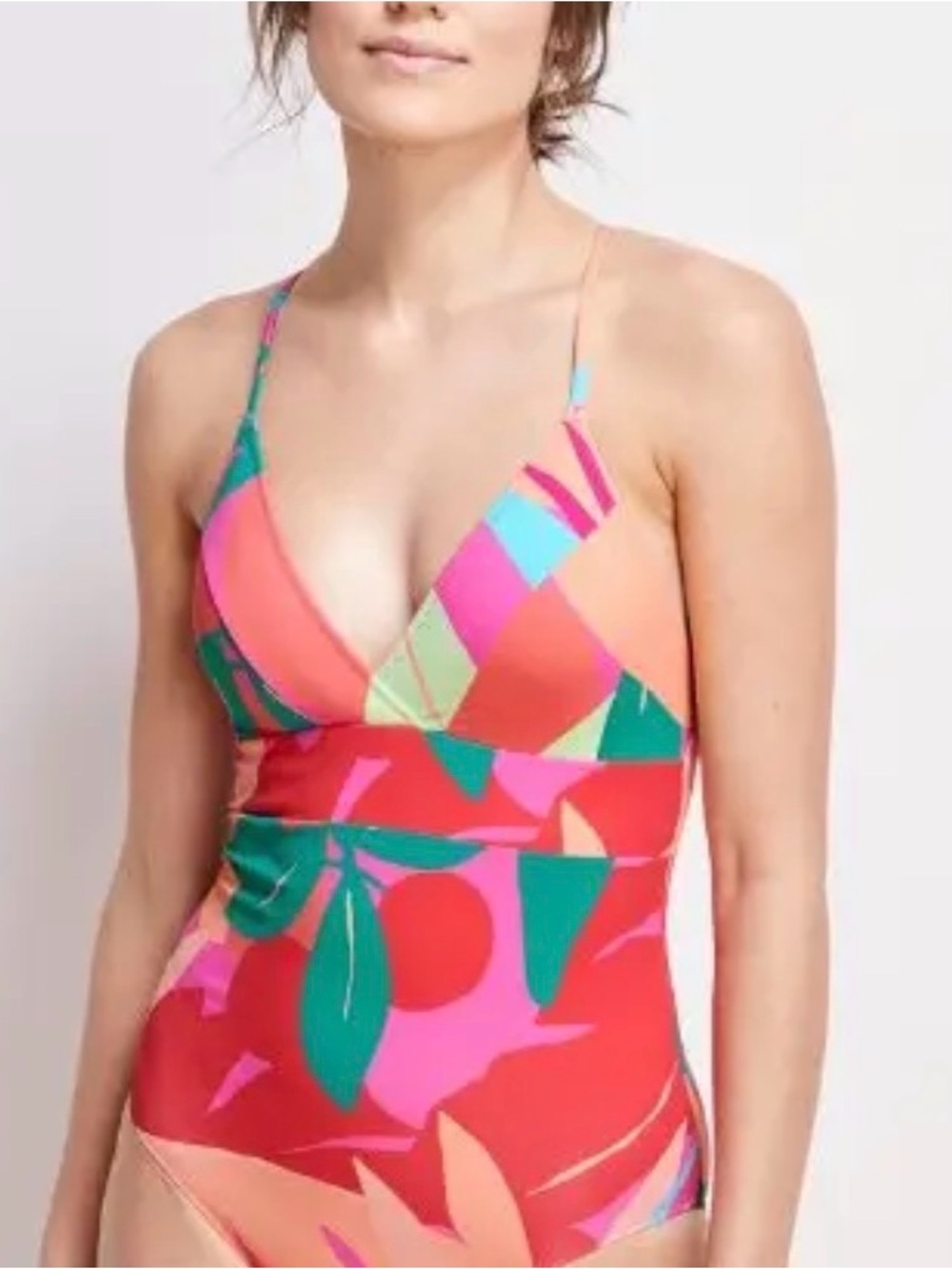 Vineyard Vines Multicolor Floral One-Piece Swimsuit  no longer made NWOT